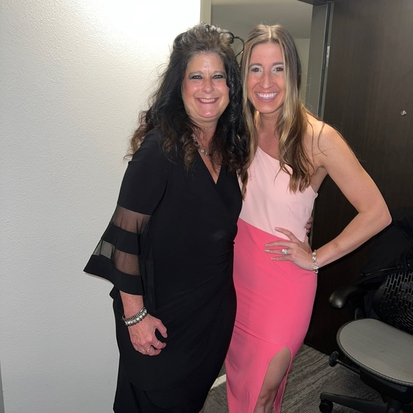 Pink Lilly Color Block Dress - Picture 8 of 8